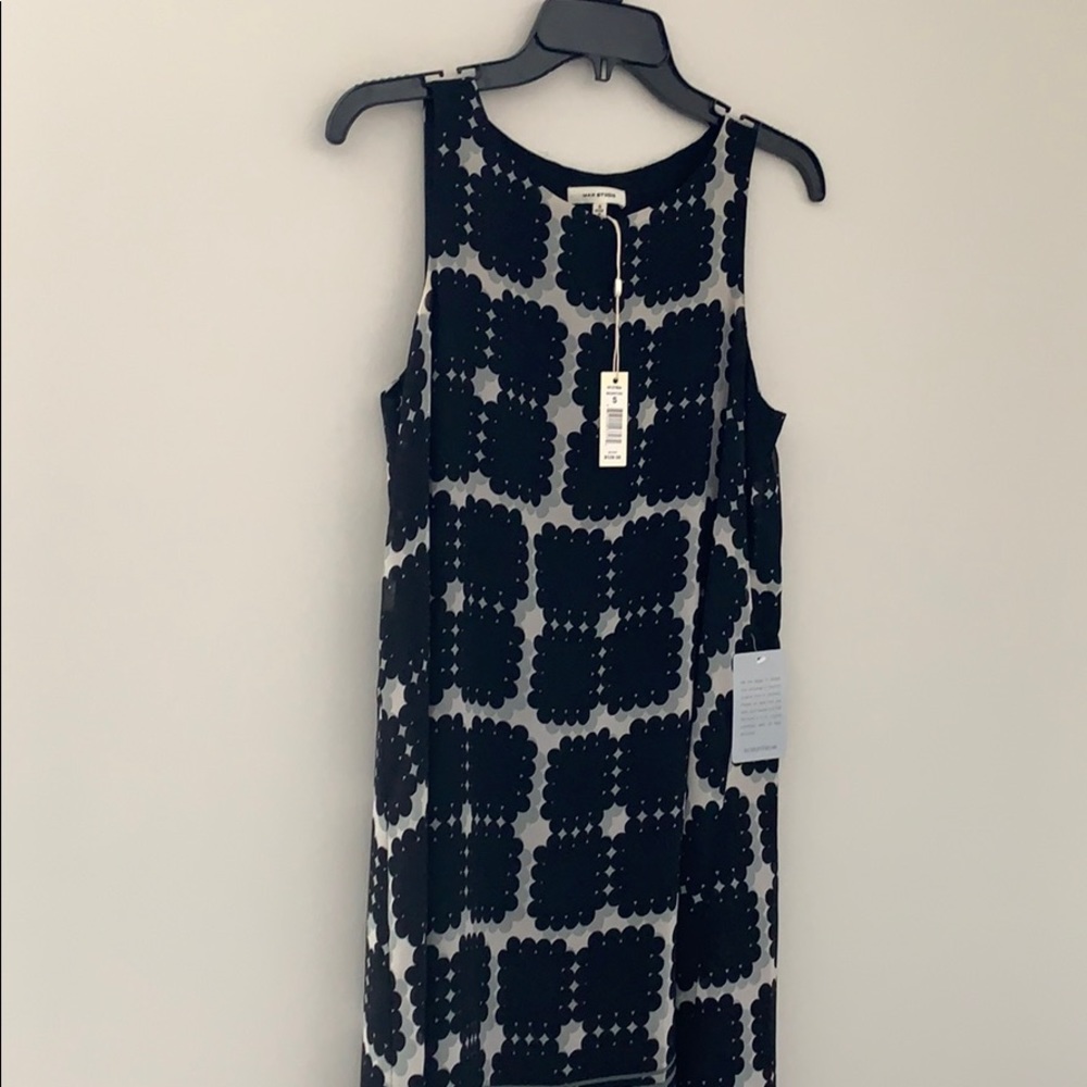 NWT Max Studio Sleeveless Scarf Dress - Picture 3 of 3